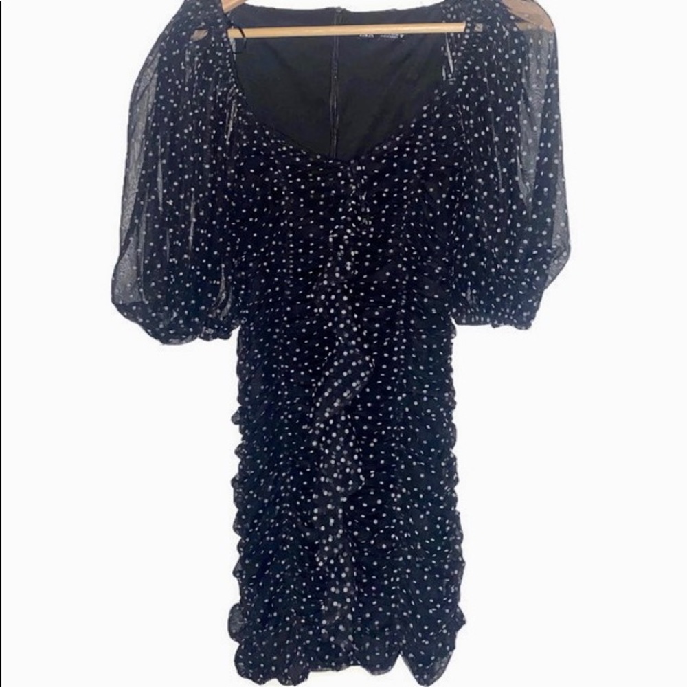 Zara Ruffle Mini Dress